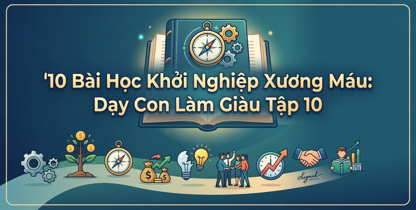 10 Bài Học Khởi Nghiệp Xương Máu - Dạy Con Làm Giàu Tập 10 10 Bài Học Khởi Nghiệp Xương Máu: Dạy Con Làm Giàu Tập 10