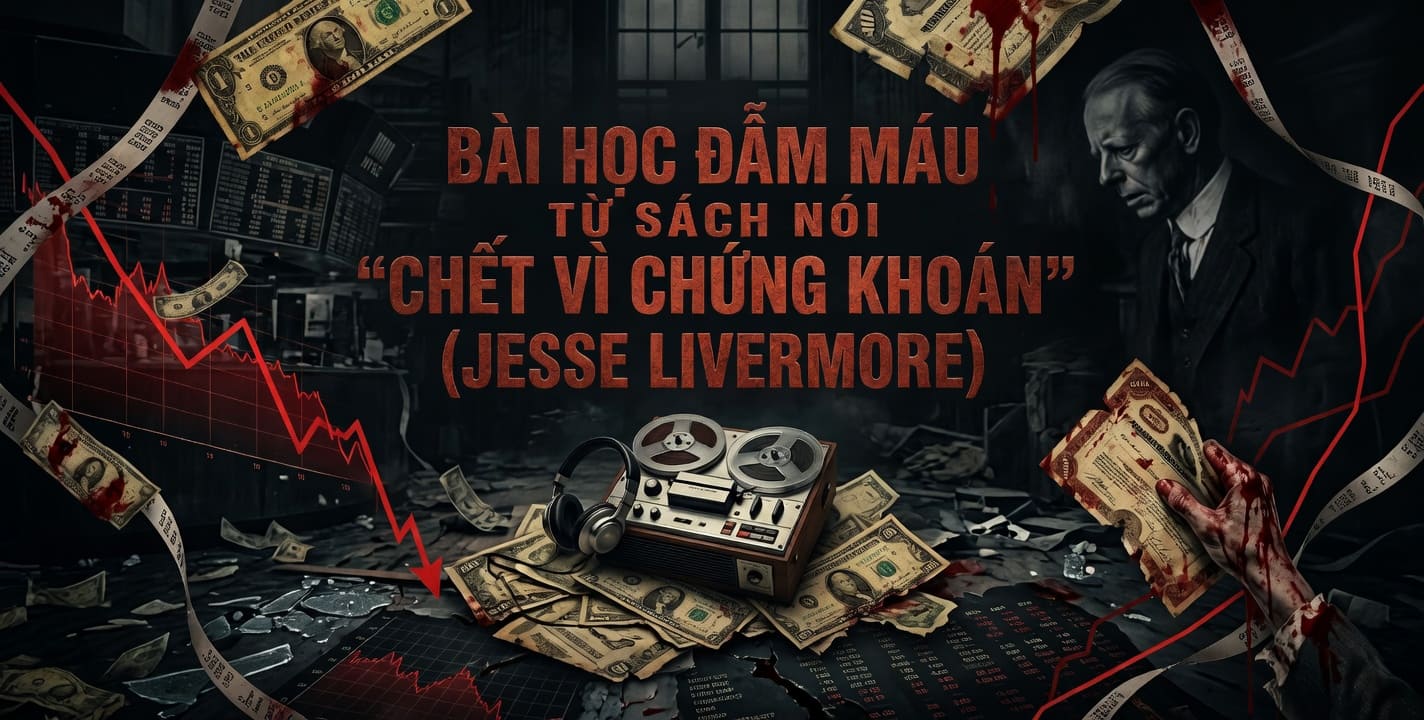Bài Học Đẫm Máu Từ Sách Nói "Chết Vì Chứng Khoán" (Jesse Livermore)