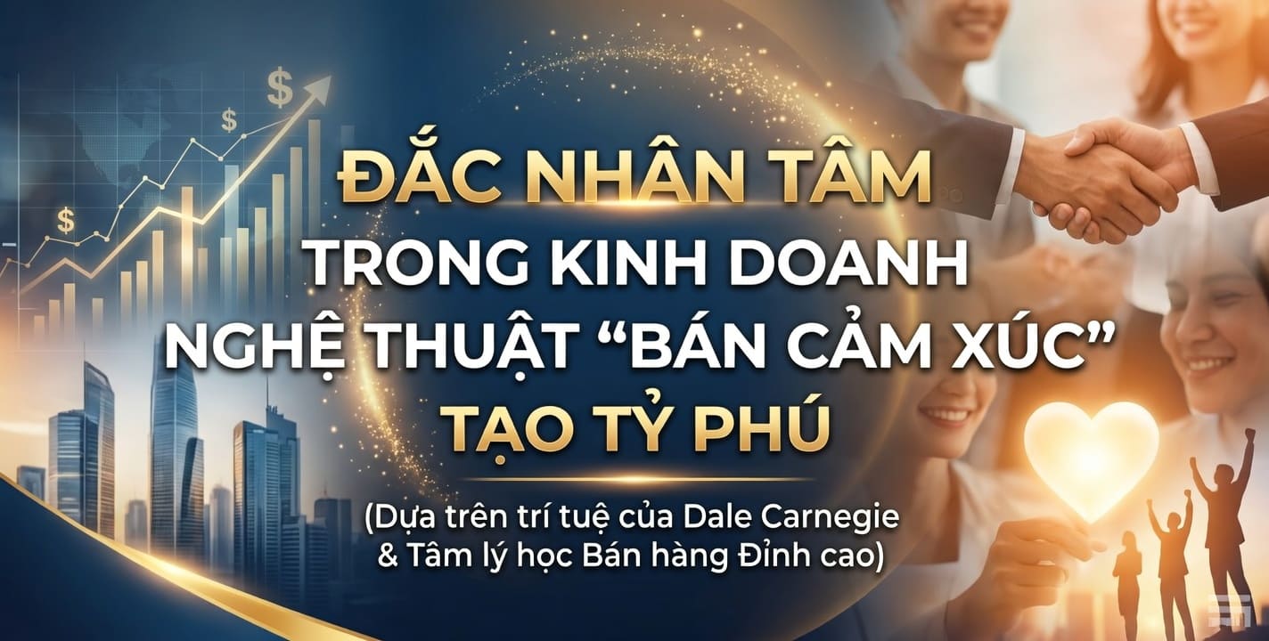 Đắc Nhân Tâm Trong Kinh Doanh - Nghệ Thuật %22Bán Cảm Xúc%22 Tạo Tỷ Phú Đắc Nhân Tâm Trong Kinh Doanh: Nghệ Thuật "Bán Cảm Xúc" Tạo Tỷ Phú