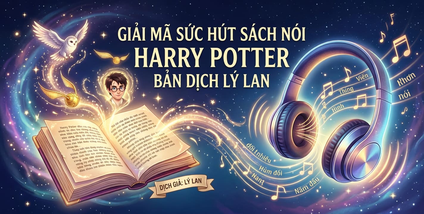 Giải Mã Sức Hút Sách Nói Harry Potter Bản Dịch Lý Lan Bất Diệt Giải Mã Sức Hút Sách Nói Harry Potter Bản Dịch Lý Lan Bất Diệt
