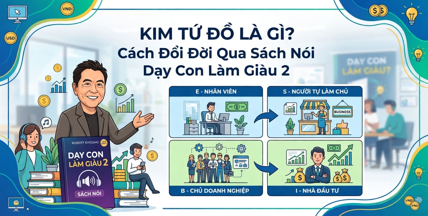 Kim Tứ Đồ Là Gì? Cách Đổi Đời Qua Sách Nói Dạy Con Làm Giàu 2 Kim Tứ Đồ Là Gì? Cách Đổi Đời Qua Sách Nói Dạy Con Làm Giàu 2