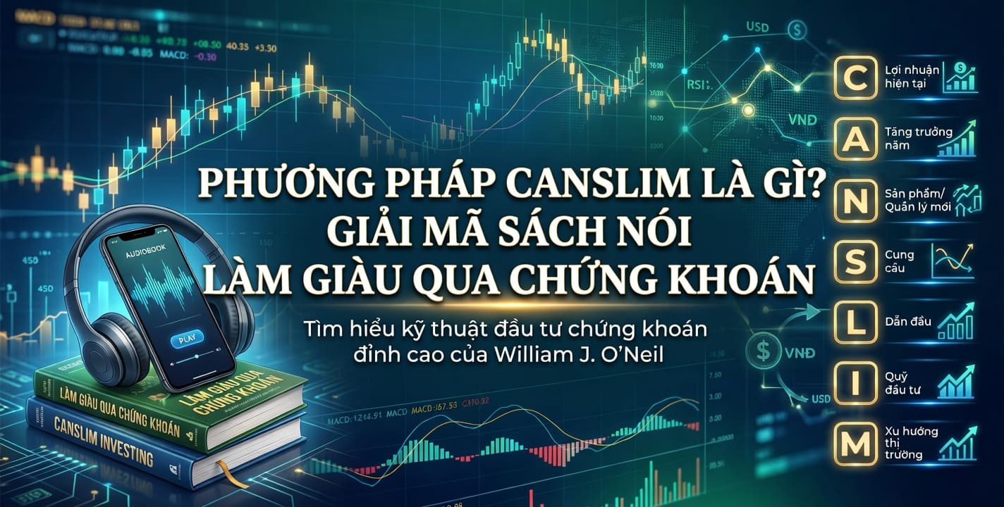 Phương Pháp CANSLIM Là Gì? Giải Mã Sách Nói Làm Giàu Qua Chứng Khoán