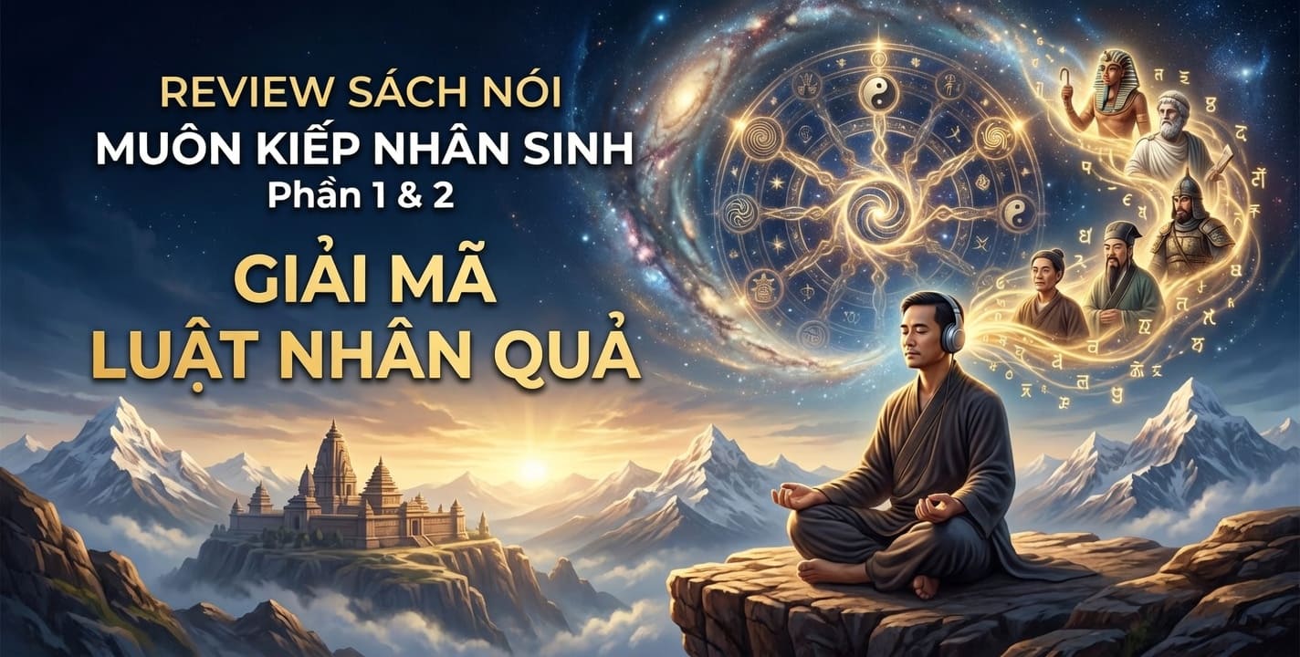 Review Sách Nói Muôn Kiếp Nhân Sinh Phần 1 & 2: Giải Mã Luật Nhân Quả