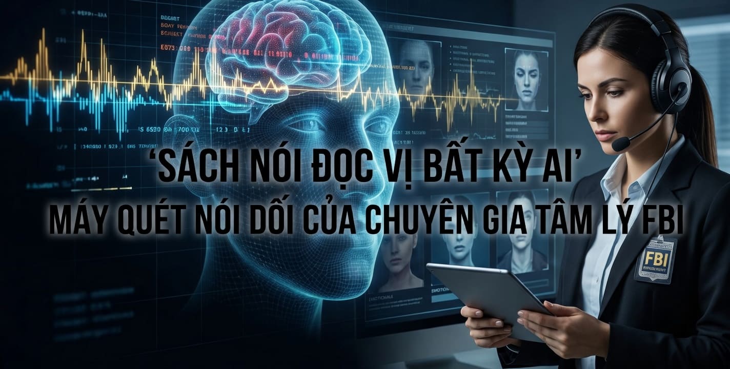 Đọc Vị Bất Kỳ Ai: Máy Quét Nói Dối Của Chuyên Gia Tâm Lý FBI