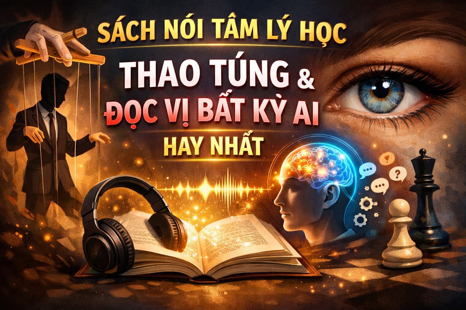 Sách Nói Tâm Lý Học Thao Túng - Đọc Vị Bất Kỳ Ai Hay Nhất Sách Nói Tâm Lý Học Thao Túng & Đọc Vị Bất Kỳ Ai Hay Nhất