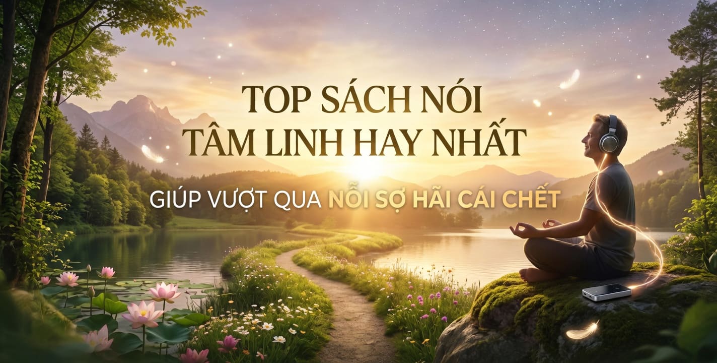 Top Sách Nói Tâm Linh Hay Nhất Giúp Vượt Qua Nỗi Sợ Hãi Cái Chết