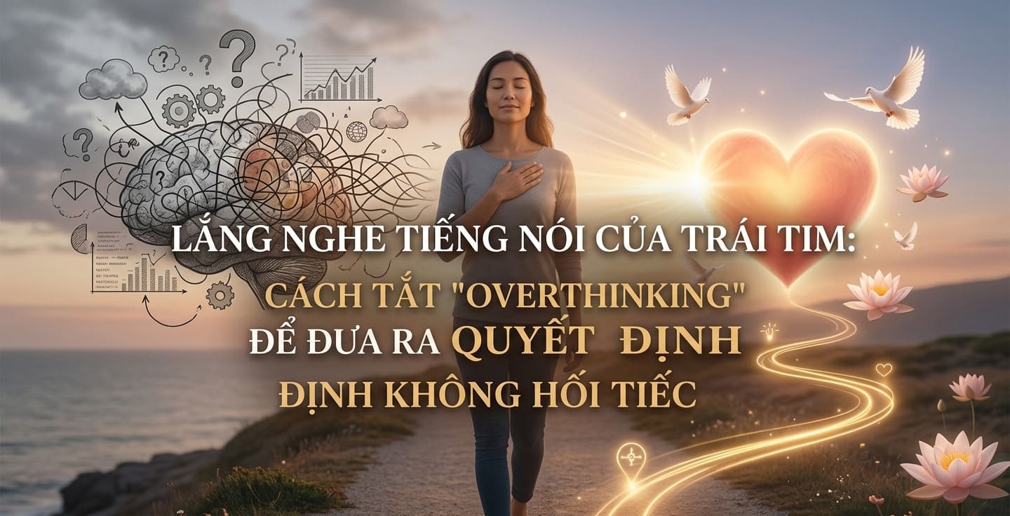 Lắng Nghe Tiếng Nói Của Trái Tim: Cách Tắt "Overthinking" Để Đưa Ra Quyết Định Không Hối Tiếc