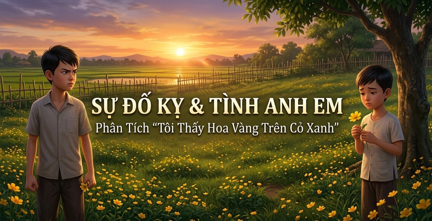Sự Đố Kỵ & Tình Anh Em: Phân Tích "Tôi Thấy Hoa Vàng Trên Cỏ Xanh"