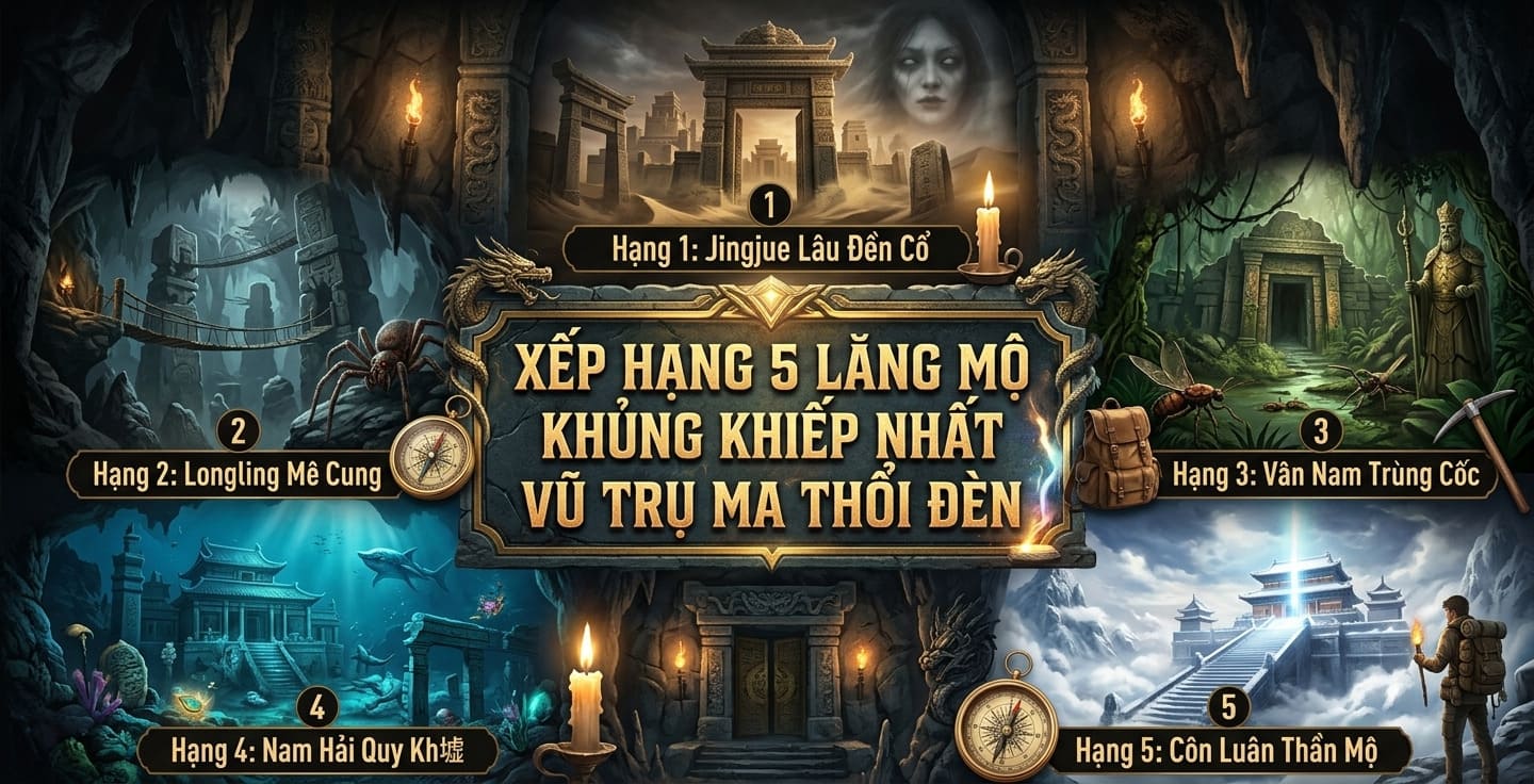 Xếp Hạng 5 Lăng Mộ Khủng Khiếp Nhất Vũ Trụ Ma Thổi Đèn Xếp Hạng 5 Lăng Mộ Khủng Khiếp Nhất Vũ Trụ Ma Thổi Đèn